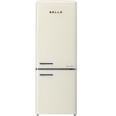 BELLE 레트로 글라스 냉장고 2도어