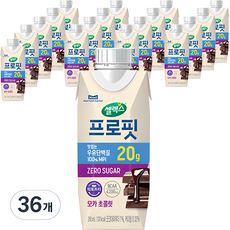 셀렉스 프로핏 모카 초콜릿 드링크믹스 RTD, 250ml, 36개