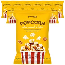 곰곰 팝콘 캐러멜 앤 버터솔트 믹스, 50g, 12개