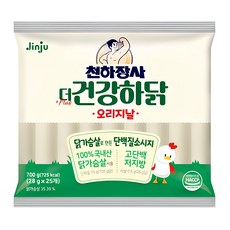 천하장사 더 건강하닭 오리지날 간식 소시지, 700g, 1개 - 골프라운딩간식