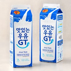 남양유업 맛있는 우유 GT, 900ml, 2개 - fresh