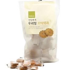 올가홀푸드 한입에 쏙 우리밀 꼬마약과, 400g, 1개 - 아빠가만든놀이터