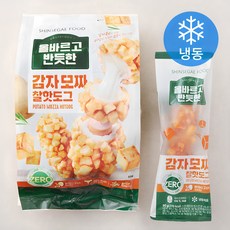 올바르고 반듯한 감자 모짜 찰핫도그 6개입 (냉동), 90g, 6개 - 베베쿡핫도그