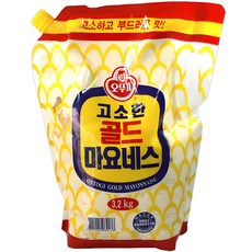 오뚜기 고소한 골드 마요네즈 스파우트팩, 3.2kg, 1개 - 마요펫