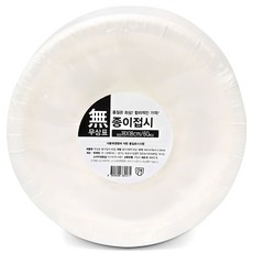 무상표 종이접시 18cm, 60개, 1세트 - 가파이