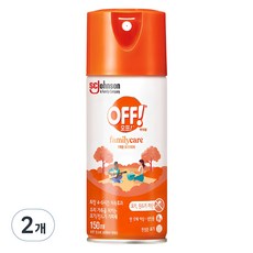 OFF 에어로졸 스프레이, 150ml, 2개