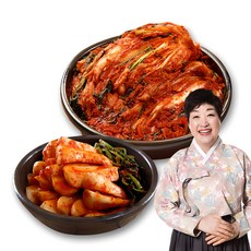 [한복선] 명가 포기김치 5kg+총각김치 2kg, 1개, 상세 설명 참조