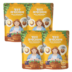 헬로우 마카다미아 호주 통마카다미아 바닐라, 115g, 4개