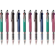 나노젯 3색 UV터치 볼펜 0.7mm