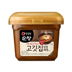 청정원순창 고깃집 된장찌개 양념, 450g, 1개