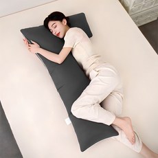 소하임 여름용 냉장고 바디필로우, 챠콜 그레이