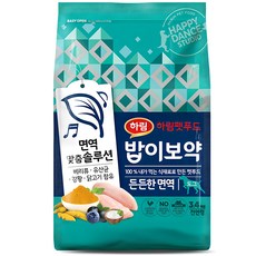 하림펫푸드 전연령 밥이보약 강아지 토탈 웰빙 기능성 사료, 면역력 강화, 3.4kg, 1개 - 밥이보약