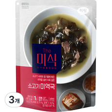 더미식 소고기미역국, 350g, 3개 - 아기미역국