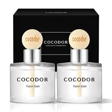 코코도르 우드볼 차량용디퓨저 50ml 본품 2개입, 편백, 1세트