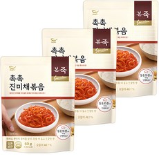 본죽 촉촉 진미채볶음, 60g, 3개