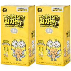 만전김 미니언즈 한끼한포 스틱 김자반, 150g, 2개 - 퓨어잇김자반