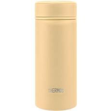 써모스 퀵오픈 스트레이트 텀블러, 크림옐로우(JOG-250K-Y), 250ml, 1개