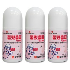 일양약품 닥터메디프 물렸을때 벅스쿨 볼타입, 3개 - 버물리만들기