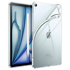 아이패드 에어6 세대 M2 11인치 13인치 클리어 투명 젤리 케이스 범퍼 커버 케이스나라 iPad Air11 Air13