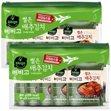 비비고 썰은 배추김치, 80g, 10개