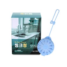 소다스쿨 씽크대 배수구 세정제 씽크청, 100g, 1개 - 띵크