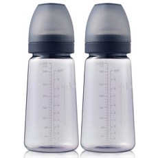 마더케이 베이직 PPSU 젖병, 네이비, 280ml, 2개