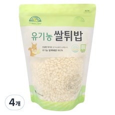 유아용 오가닉스토리 유기농 쌀튀밥, 4개, 80g