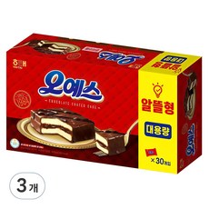 해태제과 오예스, 900g, 3개