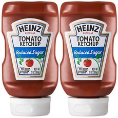 HEINZ 亨氏 減糖番茄醬, 369g, 2瓶
