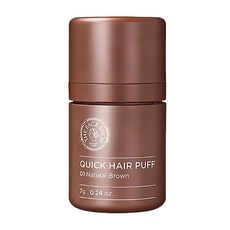 THE FACE SHOP 菲詩小舖 自然遮色氣墊髮粉 7g, 01 Natural Brown, 1罐