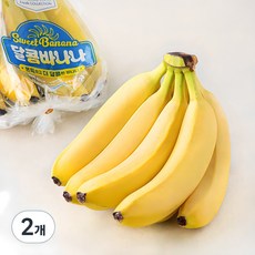 신세계푸드 에콰도르 달콤 바나나, 2개, 1.2kg 내외