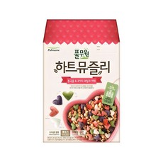 풀무원 하트뮤즐리 통곡물 앤 3가지 과일과 야채 시리얼, 320g, 1개