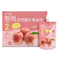 더존건강 더조은 한끼곤약젤리 복숭아 10개입, 1.5kg, 1박스