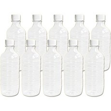 생수 공병, 투명, 500ml, 10개