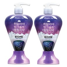 히말라야핑크솔트 담은 펌핑치약 브라이트닝 화이트 라벨, 285g, 2개