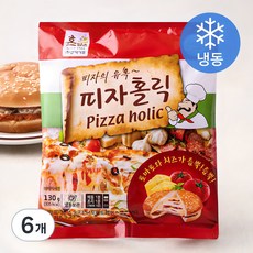 피자홀릭 (냉동), 130g, 6개