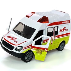 YOO&won 壓鑄緊急出動救護車, 紅色 白色