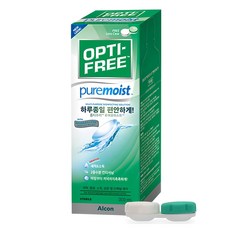 옵티프리 퓨어 모이스트 소프트렌즈 세정액, 300ml, 1개