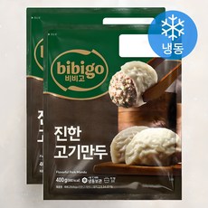 비비고 진한고기만두 (냉동) 400g 2개 상품 이미지