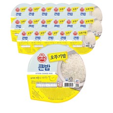 오뚜기 큰밥, 300g, 18개