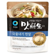 맛선생 멸치디포리 국물내기 한알, 160g, 1개