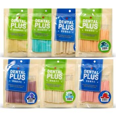 덴탈플러스 강아지 껌, 청사과 + 치즈 + 밀크 + 오메가3 + 블루베리 + 딸기 + 요거트, 700g, 1세트 청포도, 치즈, 밀크, 오메가3, 블루베리, 딸기, 요거트, 1세트