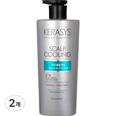케라시스 두피 쿨링 샴푸 플러스, 750ml, 2개