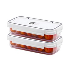 수납이야기 스카이락 밀폐용기 와이드 1호, 2개, 750ml 2개입, 단품