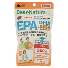 Asahi 朝日 Dear Natura Style EPA&DHA&納豆激酶軟膠囊, 240顆, 1包