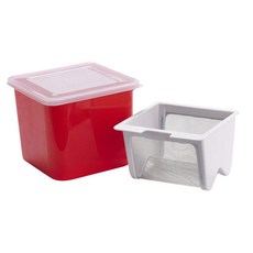 Cuisipro 優格製作器 15.6cm*14.8cm*13.2cm, 1個, 紅色