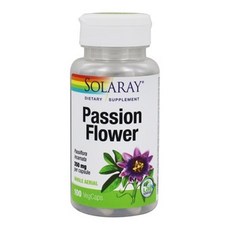 Solaray 西番蓮素食膠囊 350mg, 100顆, 1罐