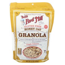 Bob's Red Mill 蜂蜜燕麥格蘭諾拉麥片, 1個, 340g