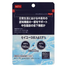 SayYOU DHA 542mg&EPA 71mg軟膠囊, 1個, 60片