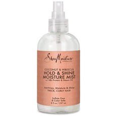 Shea Moisture 椰子&木槿定型亮澤護髮噴霧, 1入, 236ml